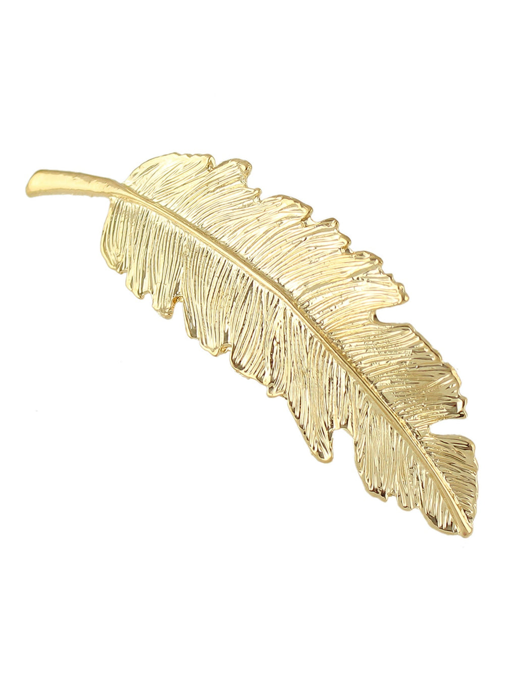 Hair Accessories Gold Silver Feather Metal Hairgrips Hair Clips Hair Barrettes-3